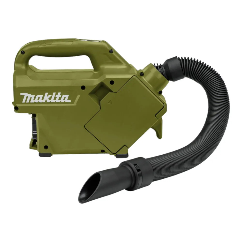Aspiratore batteria Makita DCL 184 SFO 18 V 54 mbar 0,5 l serie Olive Outdoor Adventure + 1x batteria ricaricabile 3,0 Ah...