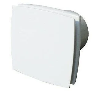 Aspiratore Elettrico Decorativo Bianco Temporizzato con Sensore Umidità