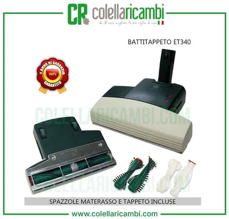 Battitappeto ET340 Originale Nuovo Vorwerk Folletto Battimaterasso