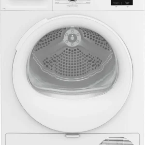 Beko Asciugatrice 9 Kg Inverter con Pompa di Calore Profondità 61 cm Funzione Vapore colore Bianco - BMT93EW