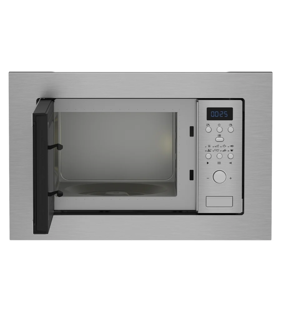 Beko BMOB17131X Microonde da Incasso per Installazione Pensile 8 Funzioni 700W
