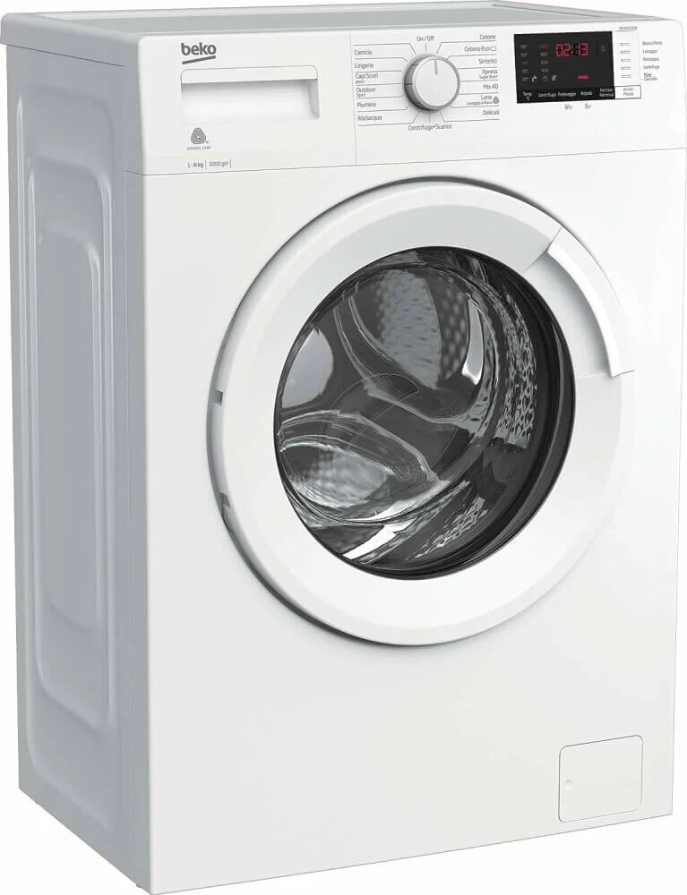 Beko WUXS61032WI-IT Lavatrice slim cm. 60 - capacità 6 kg - bianco