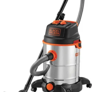 BIDONE ASPIRATUTTO INOX 'BXVC30XDE' Lt. 30 - 1600 W Black Decker