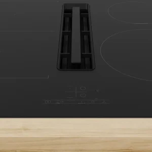 Bosch Hob con grilletto integrato Serie 4, piano cottura induzione con estrattore integrato, 60 cm, senza cornice