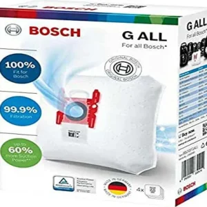 Bosch Set da 4 Sacchetti di Ricambio per Aspirapolvere