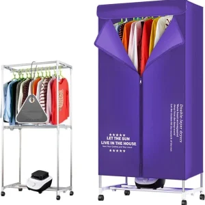 Box Asciugatrice Asciuga Biancheria Elettrica Asciugabiancheria Stendino 1000w