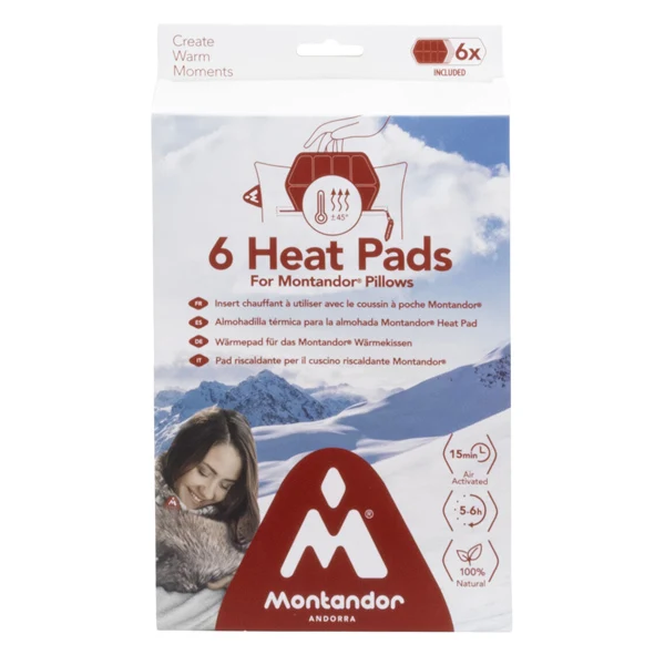 No Brand - HP-PAD-6 - Ricarica monouso per cuscino riscaldante - Montandor - conf. 6 pezzi - 103987 - Conf. da 1 Pz.