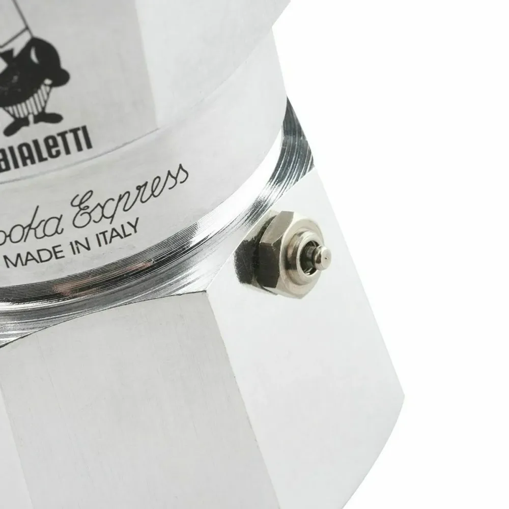 Caffettiera Italiana Bialetti 0001163 Argentato Alluminio 6 Tazze