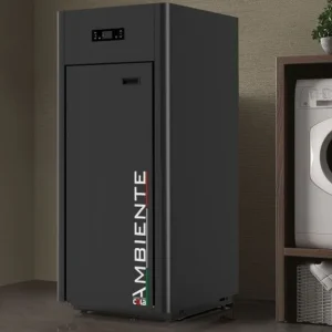 Caldaia Pellet da Ambiente ad Alto Rendimento 17 KW con Predisposizione Produzione Acqua Sanitaria AmbienteAC18