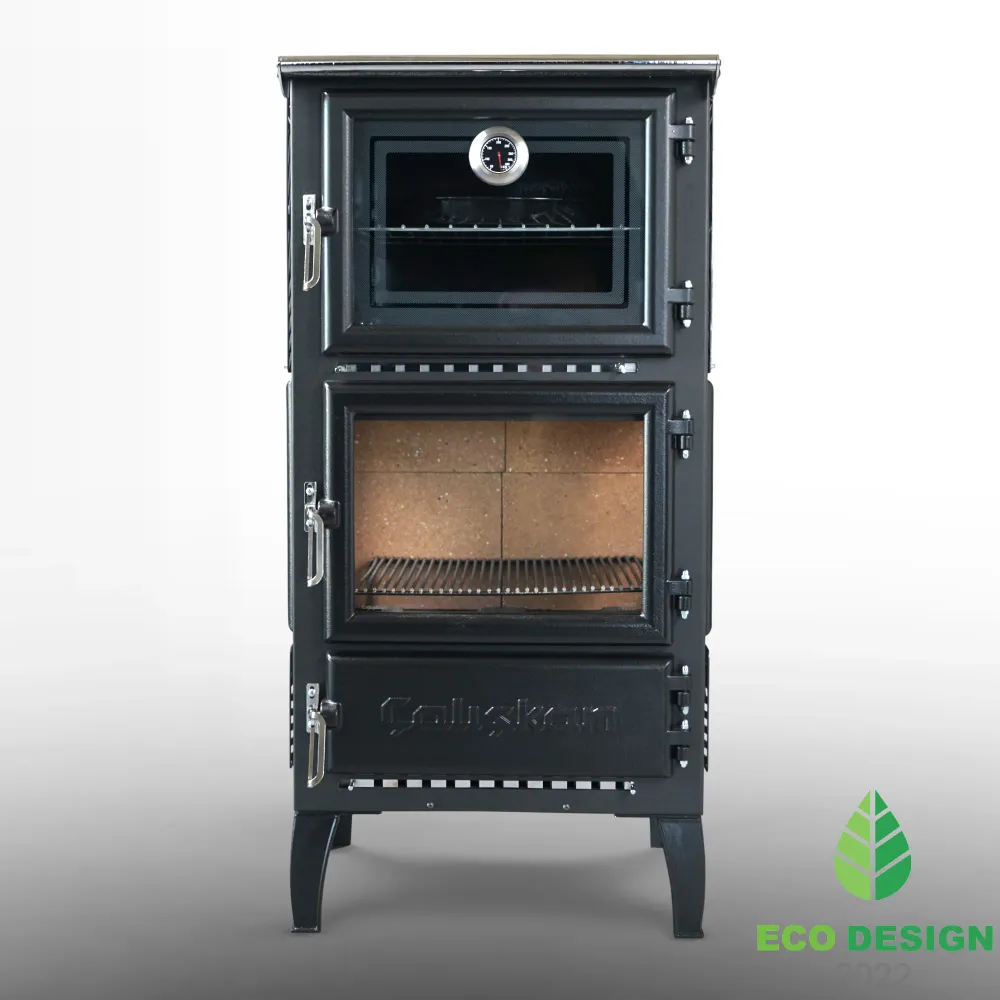 Stufa legna ghisa con forno Mod.306-3d Caliskan