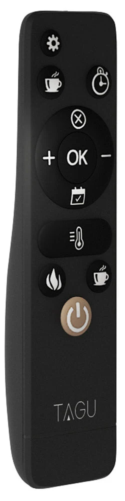 Camino Elettrico da Pavimento Effetto Fiamma 1500W Tagu Helmi Quercia Naturale