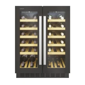 Cantina Incasso DiVino Candy CCVB 60D/1 Classe G da 38 Bottiglie (A81,3xL59,5xP56,2) Nero