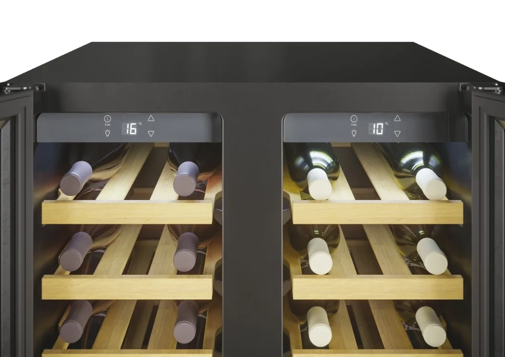 Cantina Incasso DiVino Candy CCVB 60D/1 Classe G da 38 Bottiglie (A81,3xL59,5xP56,2) Nero