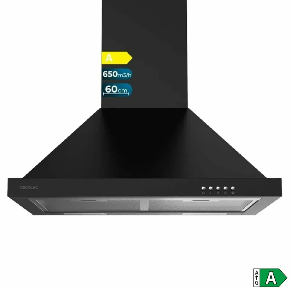 Cappa Classica Cecotec Bolero Flux PM 606500 Nero 60 cm