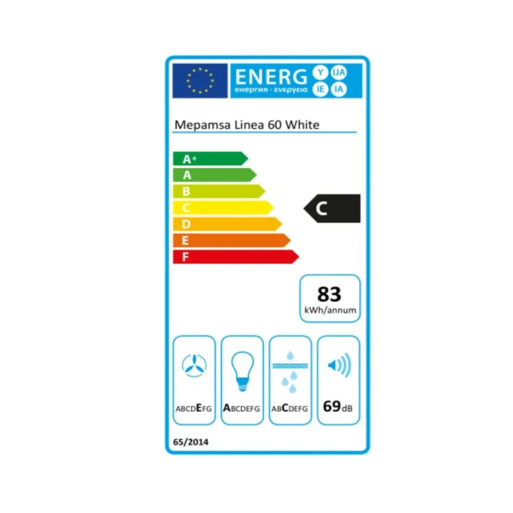 Cappa Classica Mepamsa 140 W Bianco