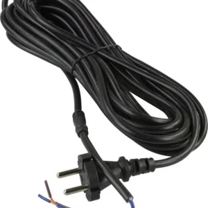 Cavo di Alimentazione Nero 8m per Electrolux ZS201, ZS205, ZS210, AEG AS203, AS210