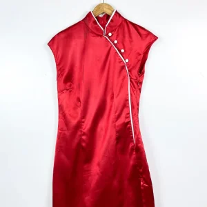 Cheongsam Vintage Smanicato Taglia S