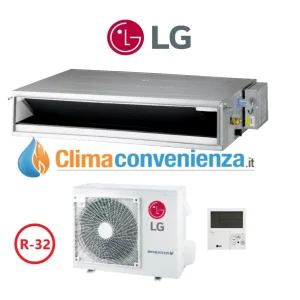 Climatizzatore Condizionatore LG Canalizzabile 9000 Btu CL09R N20 R-32 +/ Wi-Fi Optional