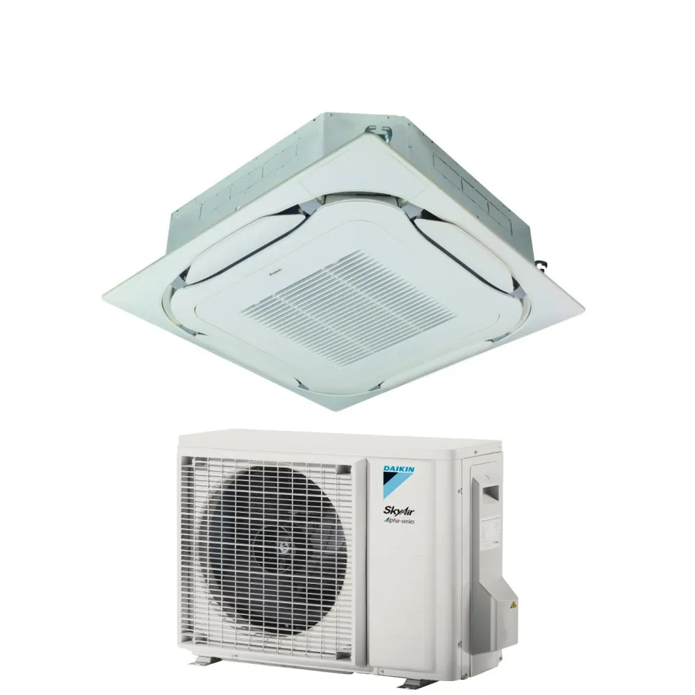 Climatizzatore Condizionatore Daikin Bluevolution Cassetta Round Flow 12000 Btu FCAG35B + RZAG35A R-32 Wi-Fi Optional Con...