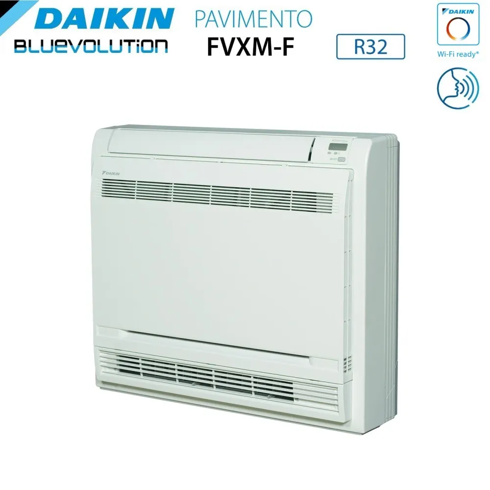 Climatizzatore Condizionatore Daikin Bluevolution Pavimento Dual Split Inverter serie FVXM-F 9+12 con 2MXM40A R-32 Wi-Fi O...
