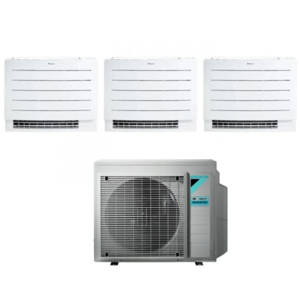 Climatizzatore Condizionatore Daikin Pavimento Trial Split serie PERFERA FVXM- 9+9+12 con 3MXM52N R-32 Wi-Fi Integrato 900...