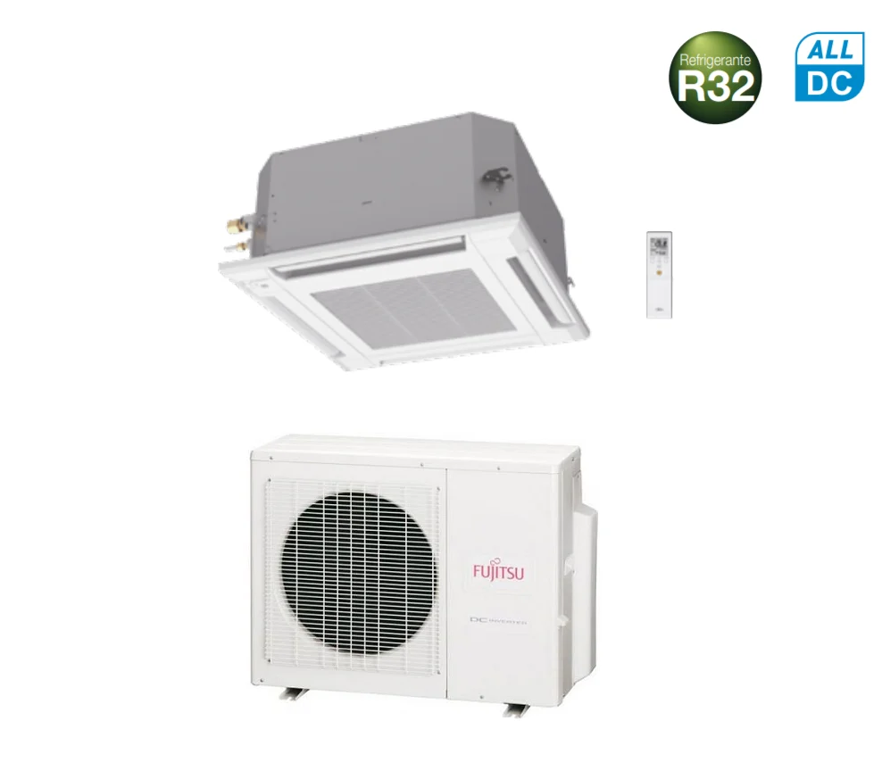 Climatizzatore Condizionatore Fujitsu Cassetta 4 Vie serie KV 24000 Btu R-32 AUXG24KVLA ++ - NOVITA' cod. 3NGF88045