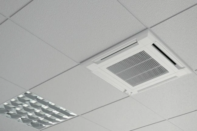 Climatizzatore Condizionatore Fujitsu General Cassetta Flusso D'Aria Circolare Inverter Trifase 45000 btu AUX45KRLB-T Con...