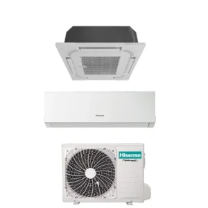 Climatizzatore Condizionatore Hisense Dual Split Cassetta 9000 + New Comfort 7000 con 2AMW42U4RGC R-32 Wi-Fi Optional 9000...