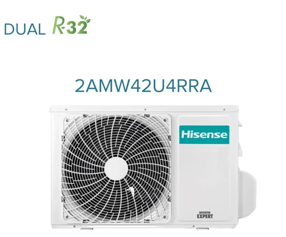 Climatizzatore Condizionatore Hisense Dual Split Cassetta 9000 + New Comfort 7000 con 2AMW42U4RGC R-32 Wi-Fi Optional 9000...