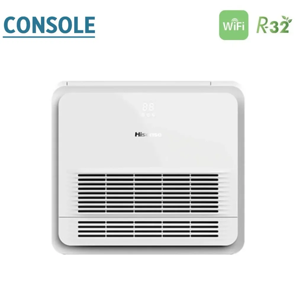 Climatizzatore Condizionatore Hisense Trial Split Console 9+9+9 con 3AMW72U4RFA R-32 Wi-Fi Optional Con Telecomando di Ser...