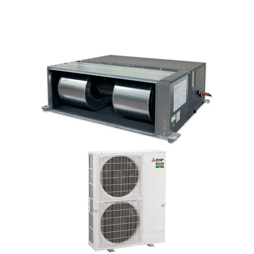 Climatizzatore Condizionatore Mitsubishi Electric Canalizzato Canalizzabile Power Inverter Alta Prevalenza 85000 Btu PEA-M...