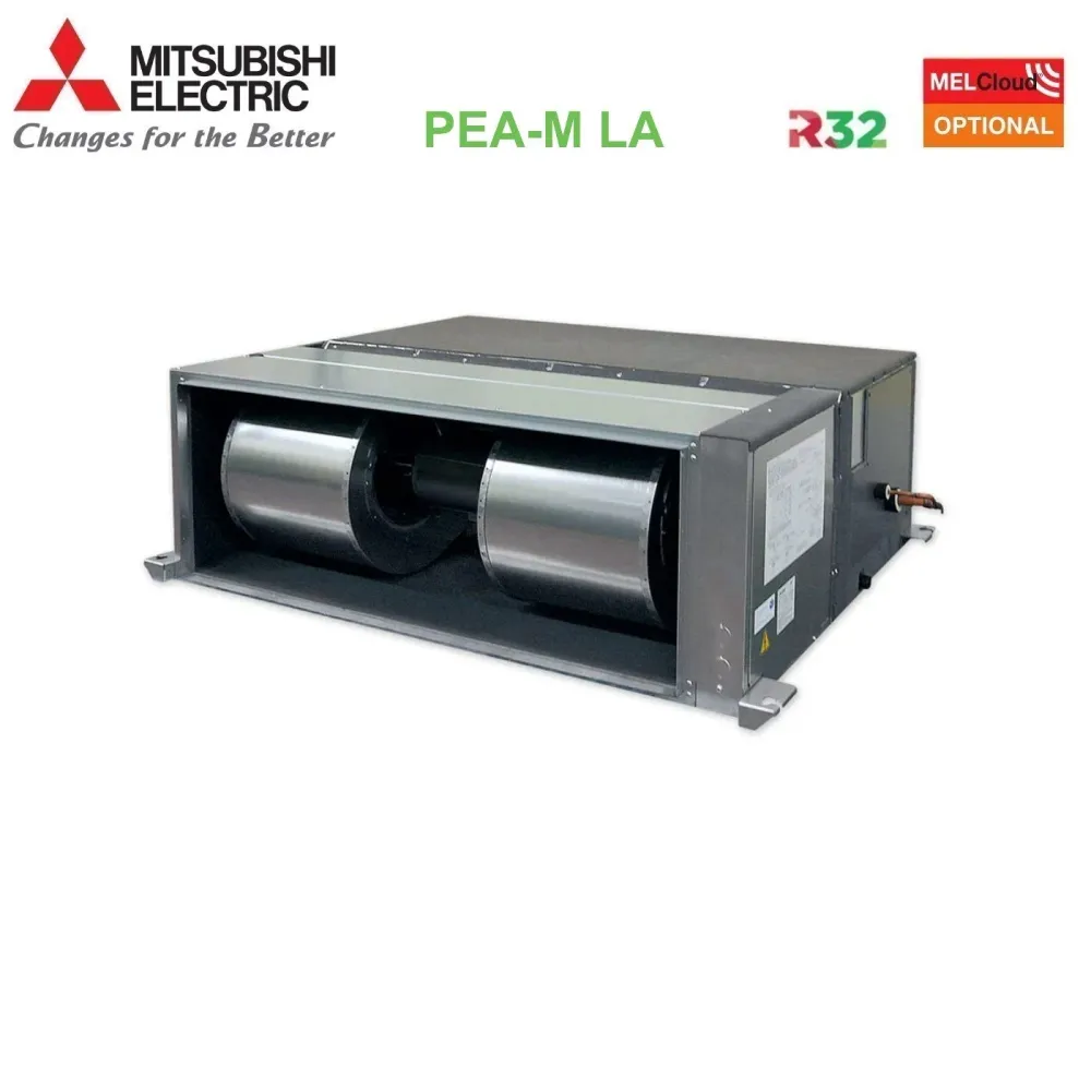 Climatizzatore Condizionatore Mitsubishi Electric Canalizzato Canalizzabile Power Inverter Alta Prevalenza 85000 Btu PEA-M...