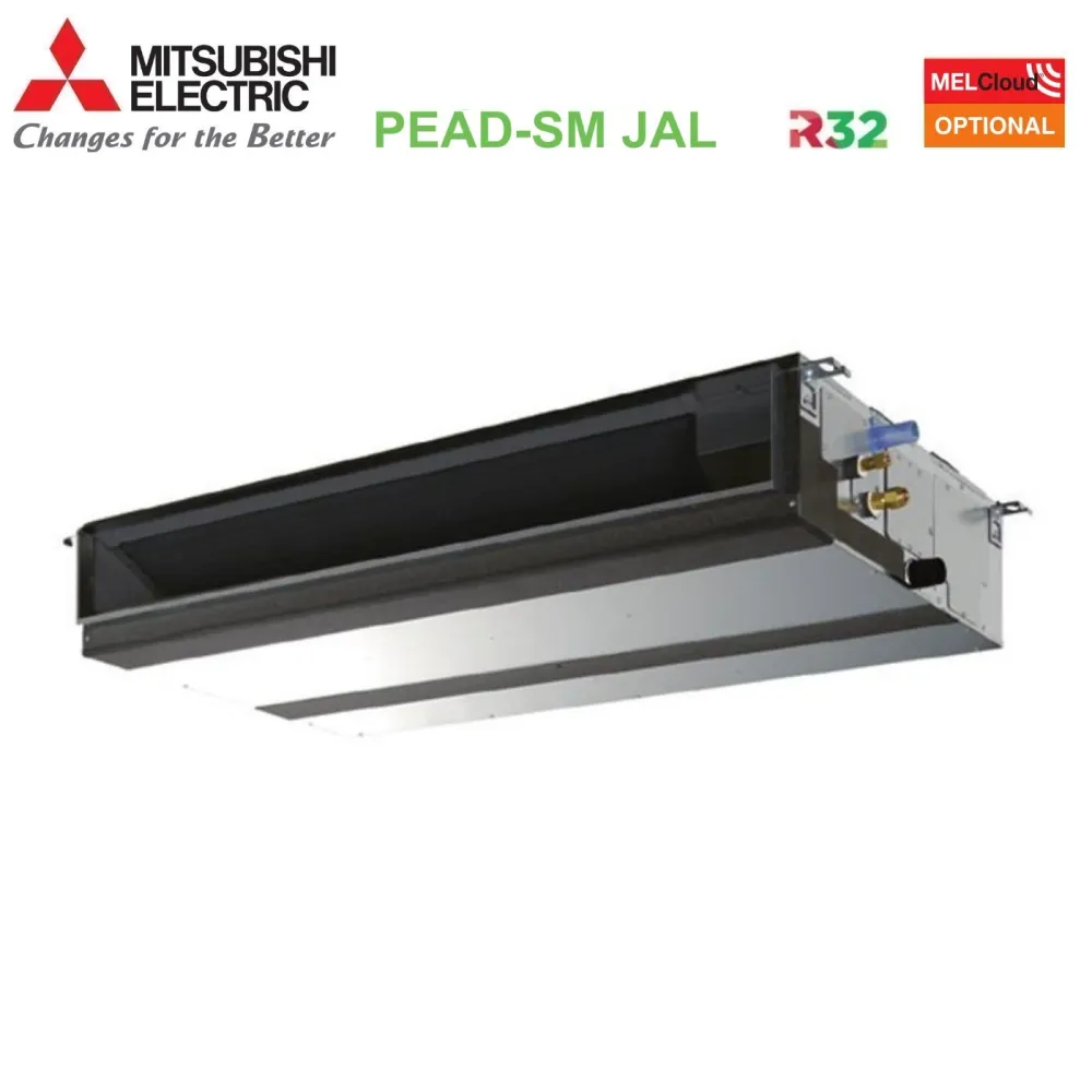 Climatizzatore Condizionatore Mitsubishi Electric Canalizzato Canalizzabile Inverter Media Prevalenza 48000 Btu PEAD-SM140...