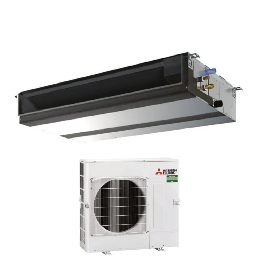 Climatizzatore Condizionatore Mitsubishi Electric Canalizzato Canalizzabile Inverter Media Prevalenza 34000 Btu PEAD-SM100...