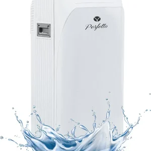 Climatizzatore Condizionatore Portatile mod. PERFETTO senza unità esterna senza foro Wi-Fi Voice Control