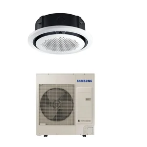 Climatizzatore Condizionatore Samsung Inverter Cassetta 360° 36000 Btu AC100MN4PKH/EU R-410 Wi-Fi Optional Con Comando Fil...