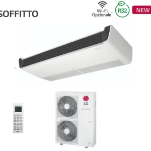 Climatizzatore Condizionatore LG Soffitto Inverter 60000 Btu UV60F Trifase R-32 Wi-Fi Optional Telecomando di Serie Inclus...