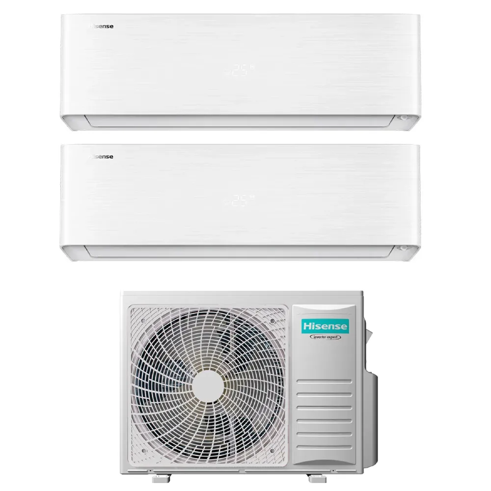 Climatizzatore Hisense Energy Pro X Dual Split 18000+18000 btu Wi-Fi 3AMW72U4RJC