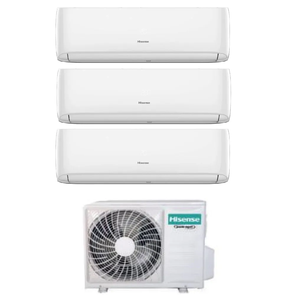 Climatizzatore Hisense Hi-Comfort Trial Split 7000+12000+18000 btu Wi-Fi 3AMW62U4RJC