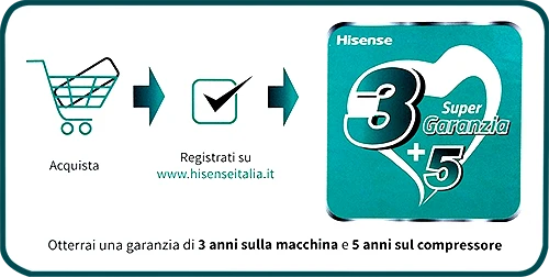 Climatizzatore Hisense UNI HB Trial Split 12000+12000+12000 btu Wi-Fi 4AMW81U4RJC