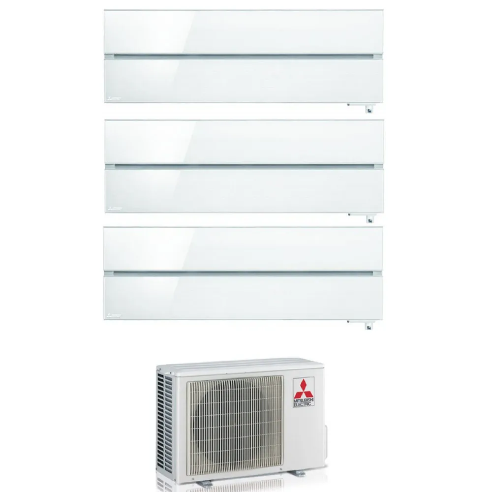 Climatizzatore Mitsubishi Kirigamine Style serie LN Trial Split 12000+12000+12000 btu Wi-Fi MXZ-3F68VF4