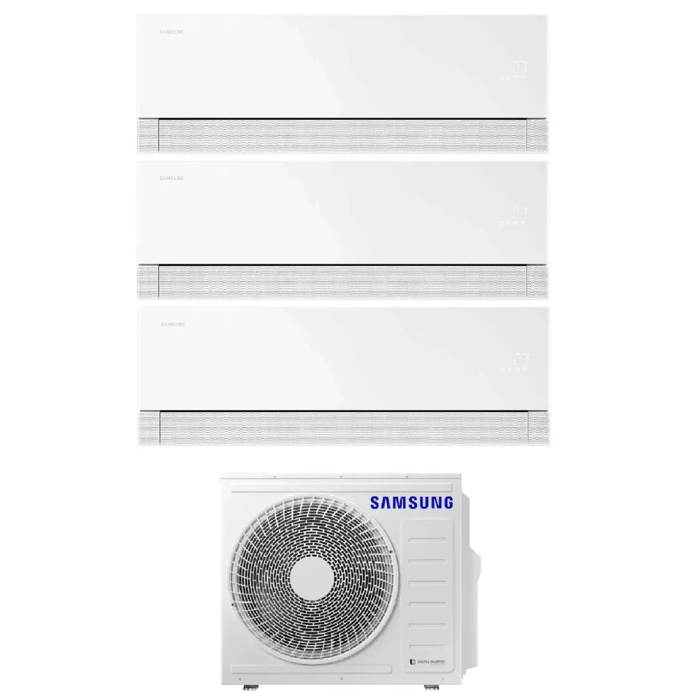 Climatizzatore Samsung Windfree Premiere Trial Split 7000+9000+18000 btu Wi-Fi AJ068TXJ3KG/EU