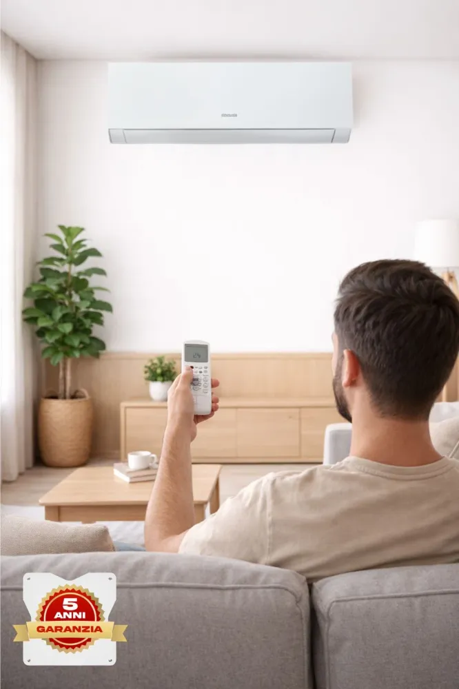 Climatizzatore Sinclair Inverter Serie MARVIN SIH+SOH-09BIM 9000 Btu Wi-Fi Incluso R-32 +++/+++ 5 Anni di Garanzia