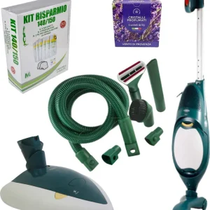 Combo Folletto VK 140 + Kit Tubo + Lucidatrice pulilux 515 (ricondizionato)