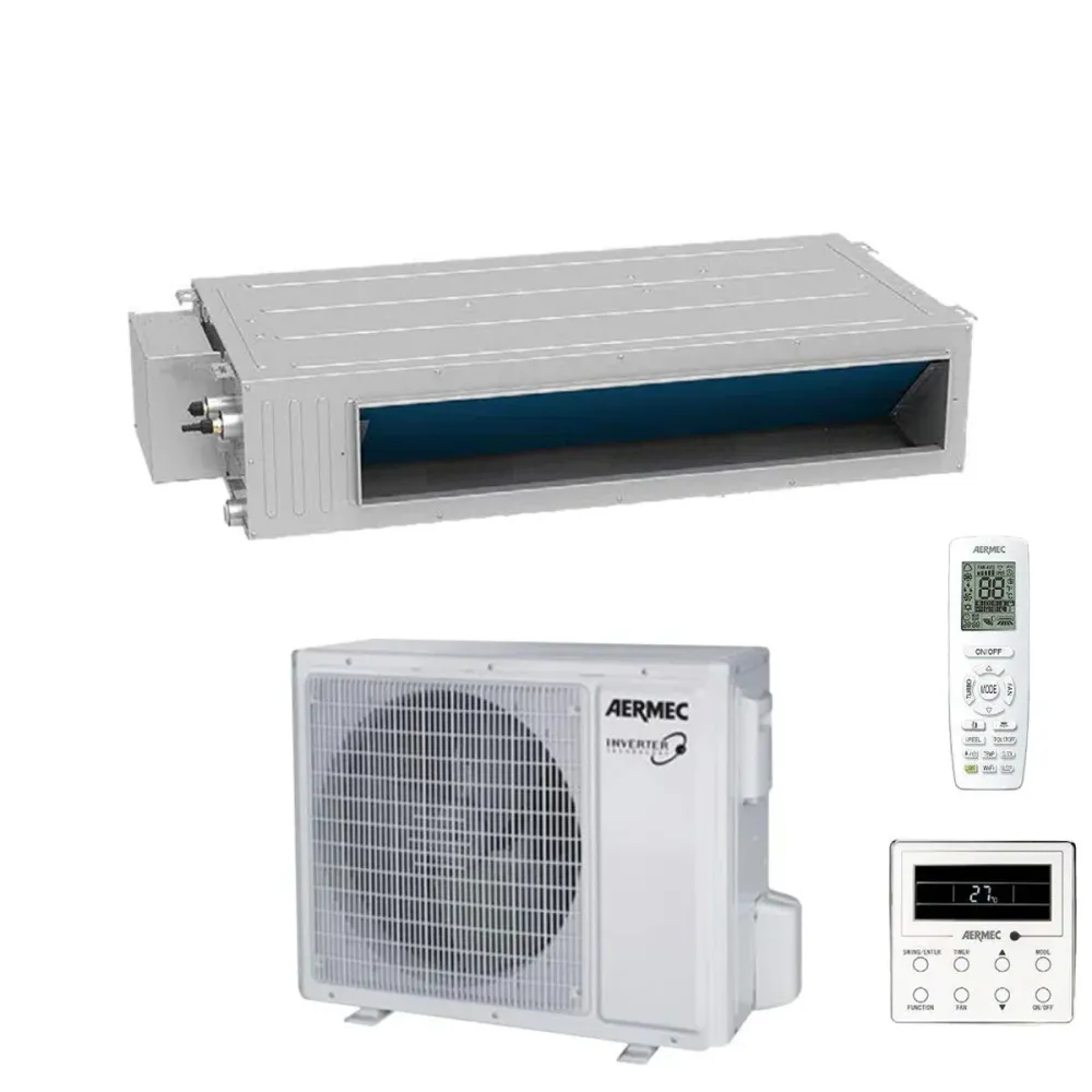 Condizionatore Aermec Canalizzato 29000 Btu R-32 LCG850D con Telecomando e Comando Filo