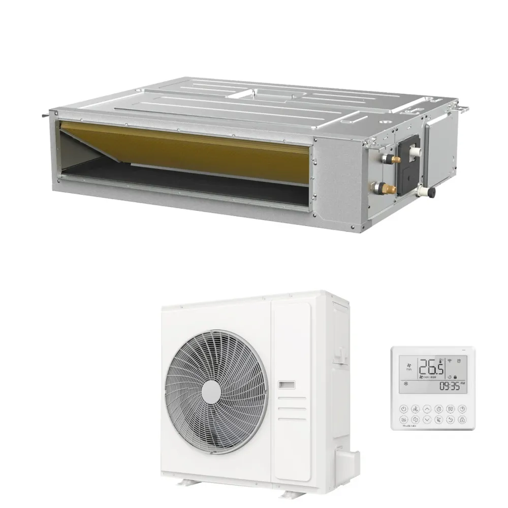 Condizionatore Canalizzato Ferroli Giada-C 24000 Btu 2CP004UF R-32 Wi-Fi Integrato con Comando Filo
