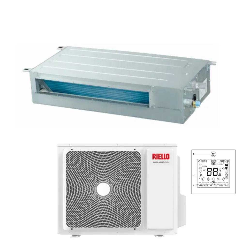 Condizionatore Canalizzato Riello 18000 Btu AMD 50 PA 20161586 R-32 con Comando Filo di serie