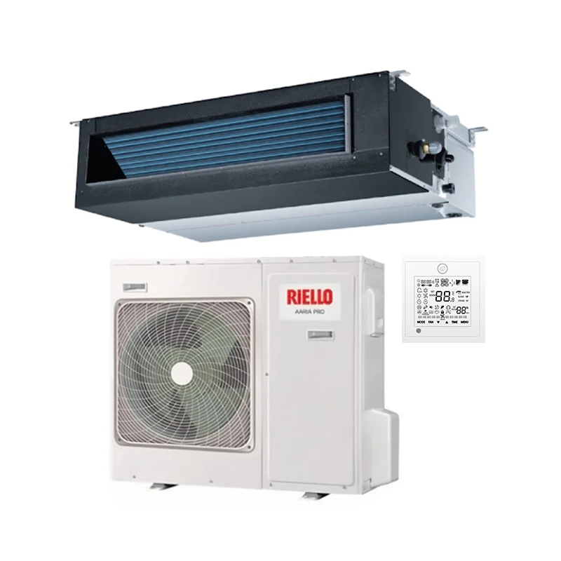 Condizionatore Canalizzato Riello 36000 Btu Aaria Pro AMD 100 PB R-32 con Comando Filo di serie