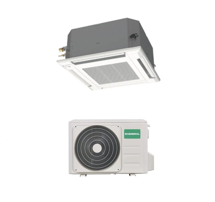Condizionatore Cassetta Flusso Circolare Eco General Fujitsu 18000 Btu AUXG18KRLB con Comando Filo e Pannello