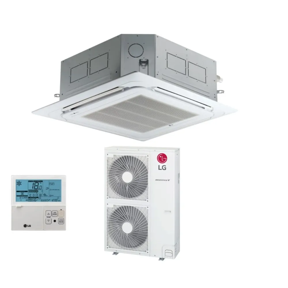 Condizionatore LG Cassetta 4 Vie Inverter 42000 Btu UT42F R-32 Wi-Fi Optional con Pannello Incluso